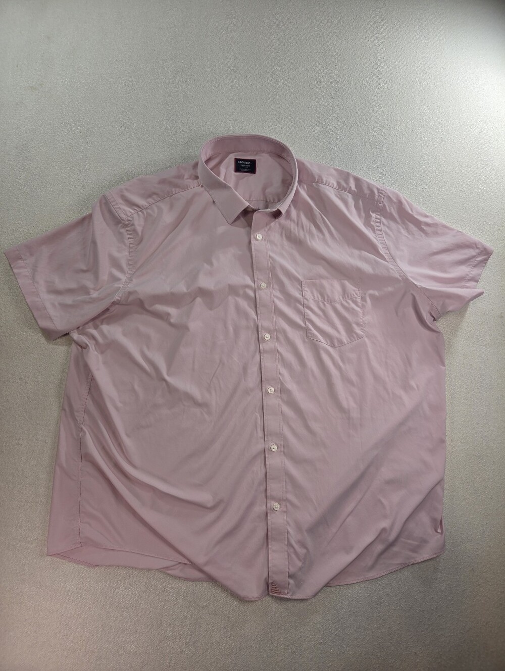 UNTUCKit Gironde SS Pink Stretch Button Up Shirt 3XL